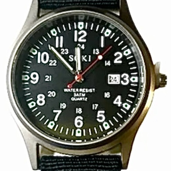 SOKI Men’s Analog Quartz‎ Date Display Military Watch. New - Picture 11 of 13